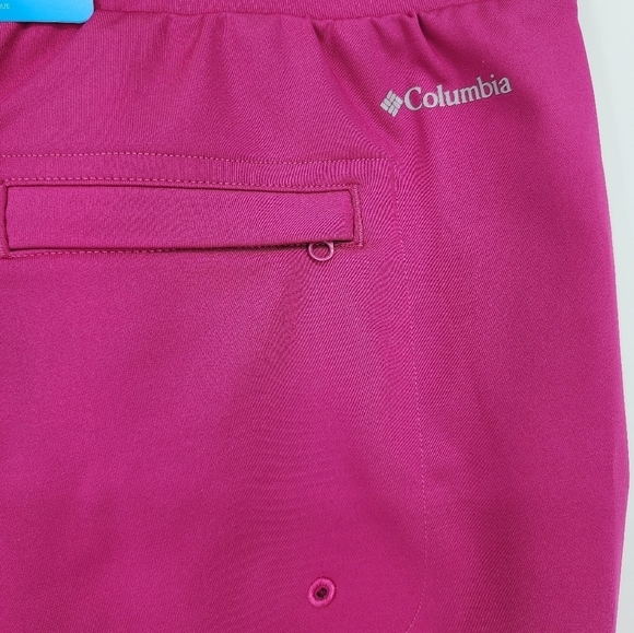 Columbia NWT Sandy Creek Stretch Shorts Magenta Pink Women's XL - Picture 3 of 11